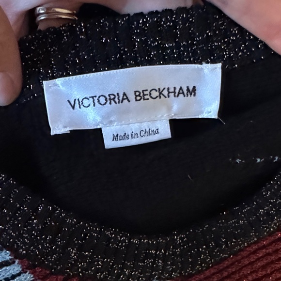 Victoria Beckham Multicolor Zigzag sweater vest small - Picture 4 of 5